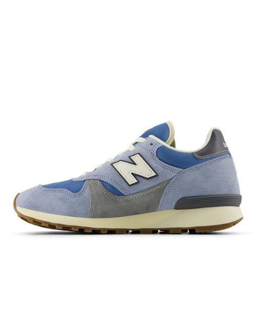U475, Pelle Scamosciata/Rete, Taglia di New Balance in Blue