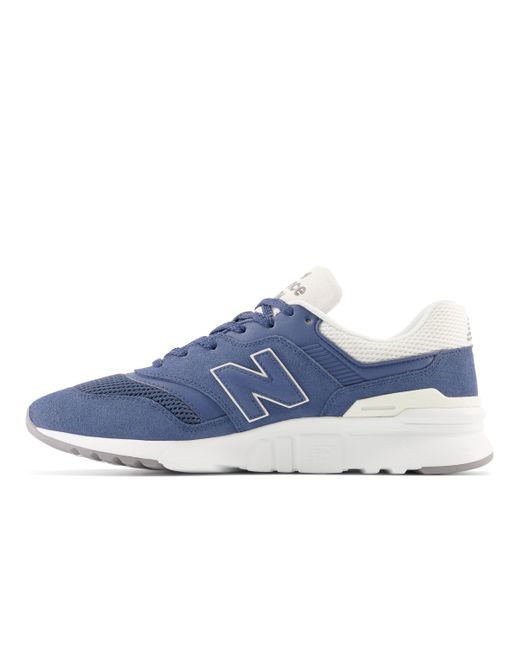 New Balance 997h In Blue/white Suede/mesh for men