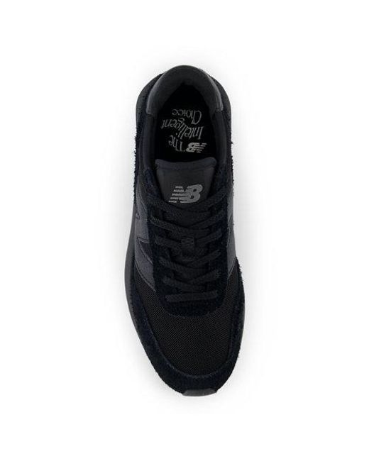 370, Pelle Scamosciata/Rete, Taglia di New Balance in Black