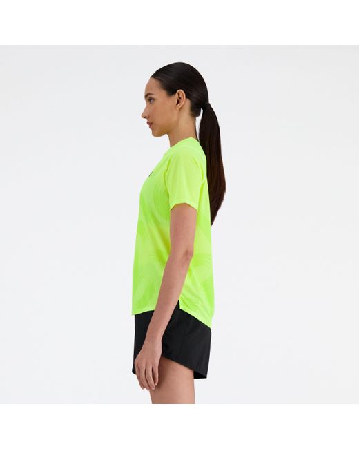 New Balance Green London Edition Printed Athletics Short Sleeve T-shirt