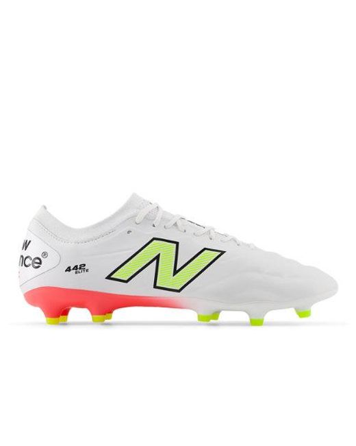New Balance Green 442 Elite Fg V2 Soccer Shoes for men