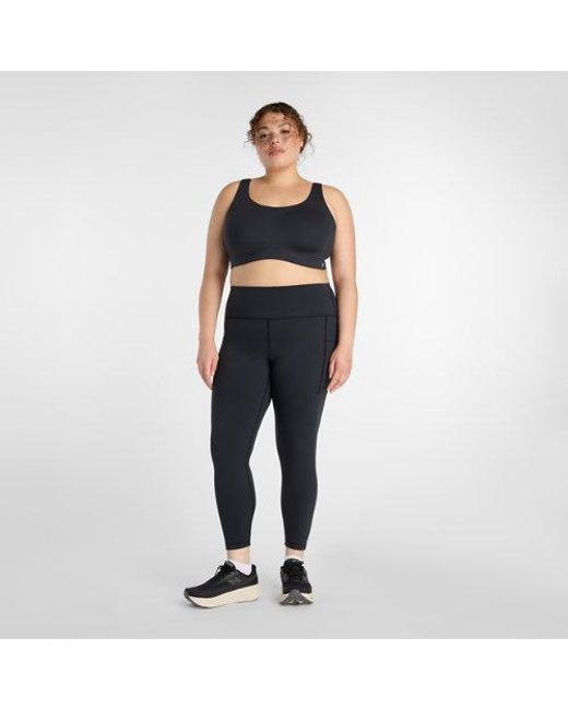 New Balance Black Rc Pocket Legging 25"