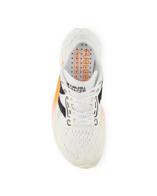 Donna Fuelcell Supercomp Pacer V2, Sintetica, Taglia di New Balance in Blue