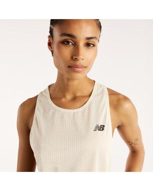 New Balance Multicolor Viz-Tech Run Singlet