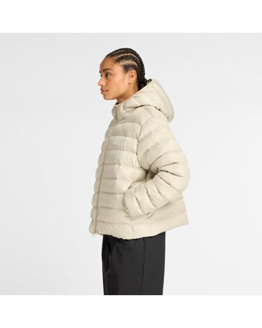 New Balance Natural Sport Essentials Hooded Puffer Jacket