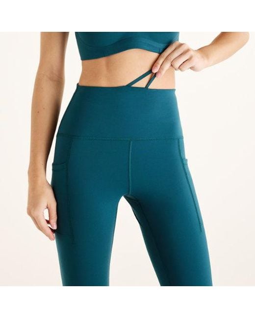 New Balance Blue Rc Pocket Legging 25"