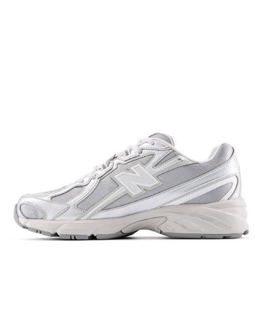 New Balance White 740