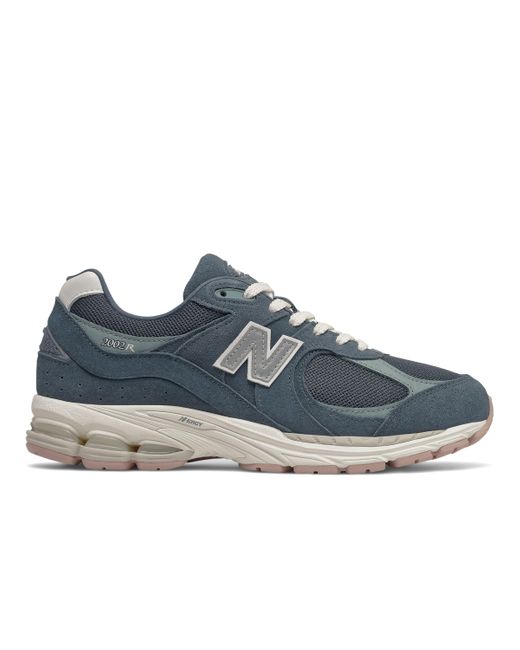 New Balance Leather 2002r in Grey (Gray) for Men | Lyst