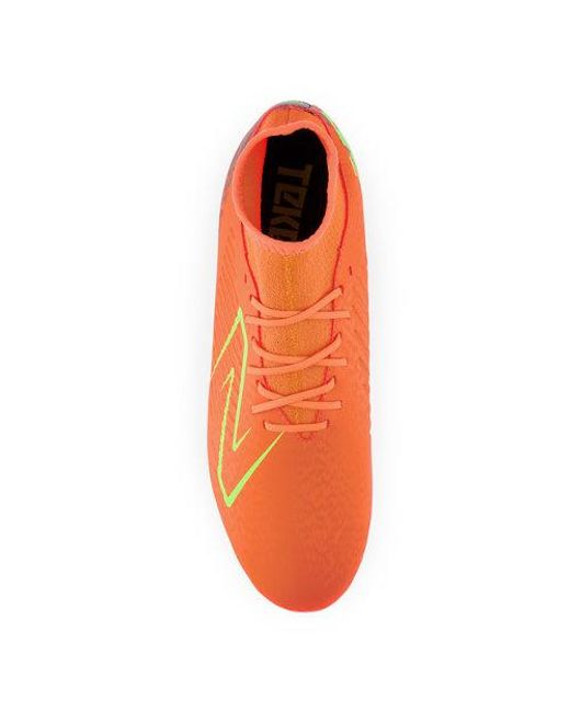 Tekela V4 Magique Fg En, Talla New Balance de color Red