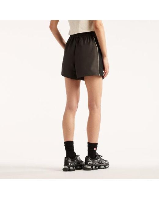 New Balance Black Trackside Woven Short