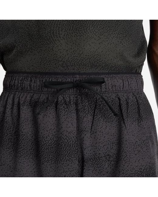 New Balance Black Rc Printed Short 5" for men