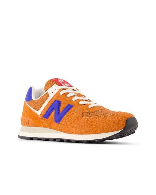 New Balance Blue 574 Sneakers