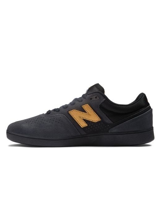 New Balance Blue Nb Numeric Brandon Westgate 508 In Black/yellow Suede/mesh for men