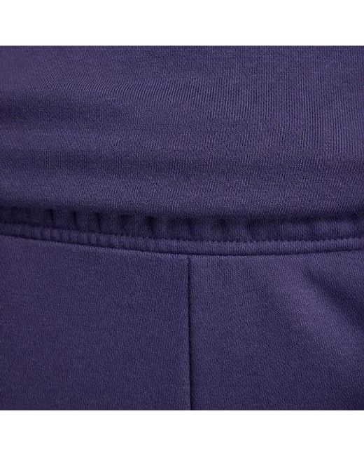 New Balance Purple Graphic Wide Leg Jogger