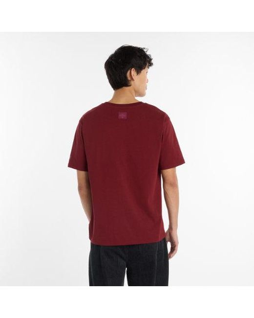 New Balance Red Lny Ss T-Shirt for men
