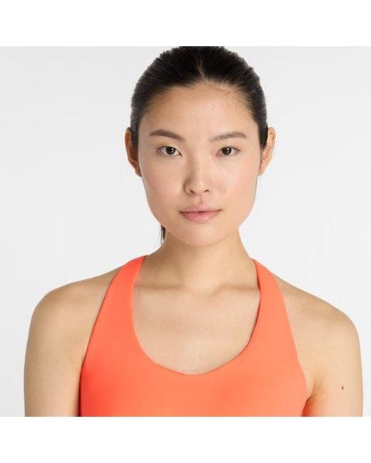 New Balance Red Damen Nb Rc Bra