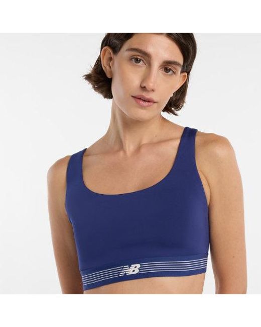 New Balance Blue Ac Train Bra