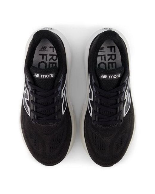 New Balance Black Fresh Foam X More V6 Running Shoes