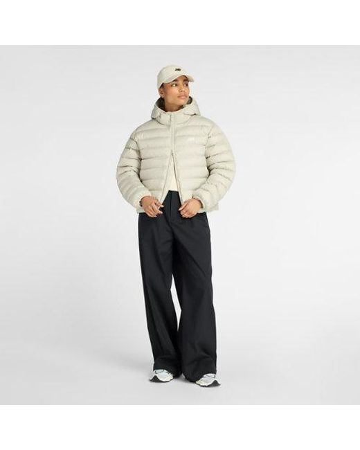 New Balance Natural Sport Essentials Hooded Puffer Jacket