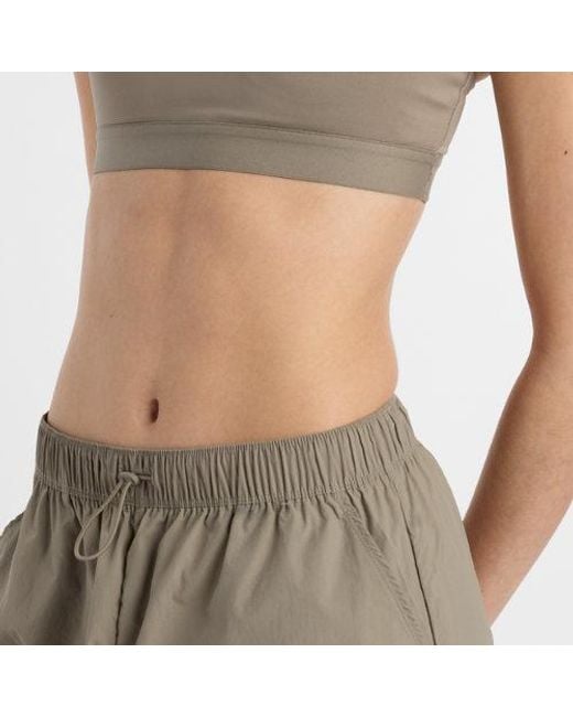 Femme Nylon Cargo Pant En, Polytissé, Taille New Balance en coloris Brown