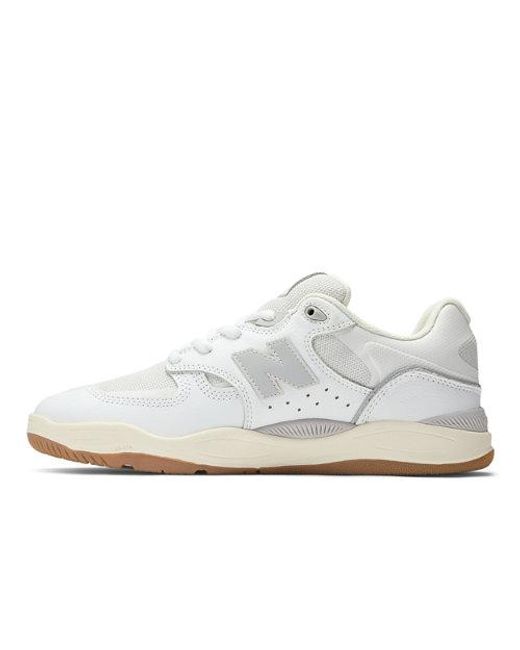 Nb Numeric Tiago Lemos 1010, Pelle Scamosciata/Rete, Taglia di New Balance in White