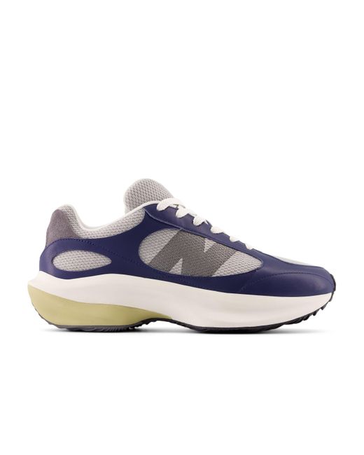 New Balance Wrpd Runner In Blue/white Suede/mesh