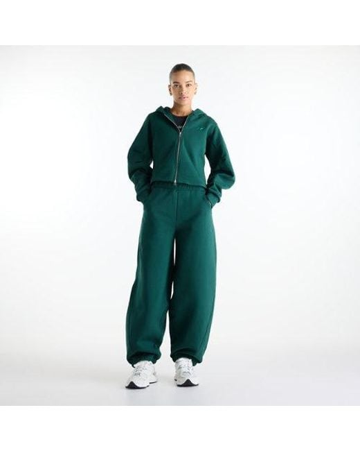 New Balance Green Athletics Crafted Fleece Pant