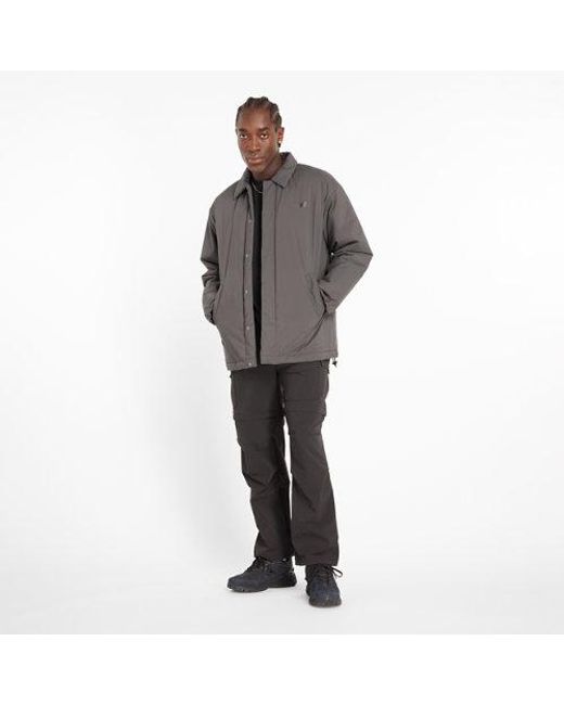 New Balance Gray Coaches Jacket for men