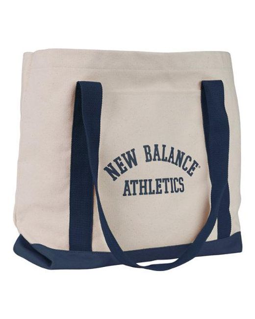 New Balance Blue Classic Canvas Tote