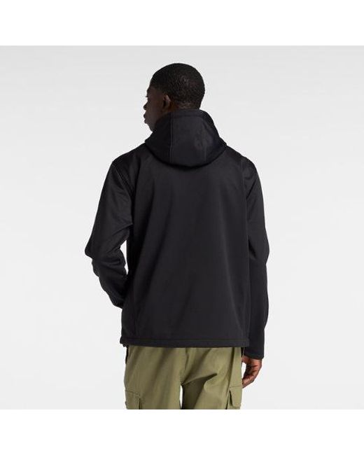 New Balance Black Softshell Jacket for men