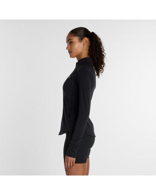 New Balance Black Nb Harmony Full Zip