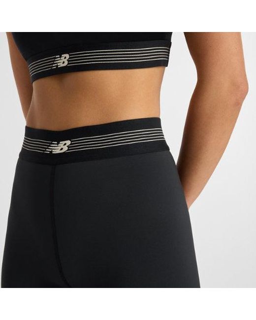 New Balance Blue Ac Fitted Short 5"