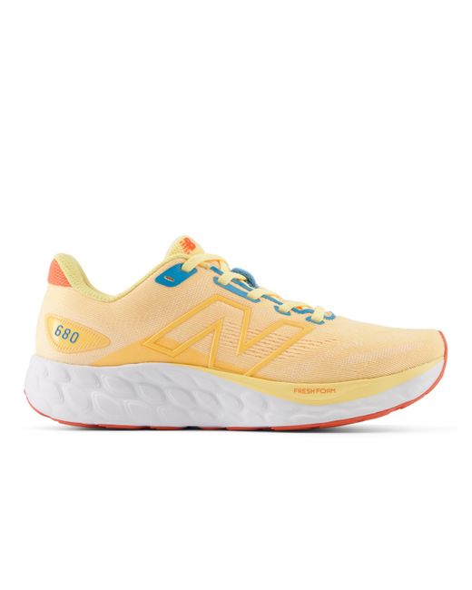 New Balance Yellow Fresh Foam 680v8 Running Shoes