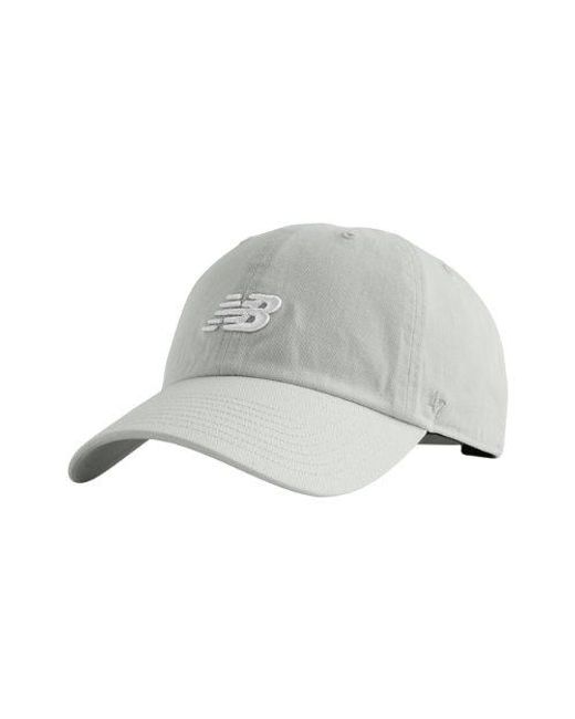 New Balance Gray '47 Clean Up Hat