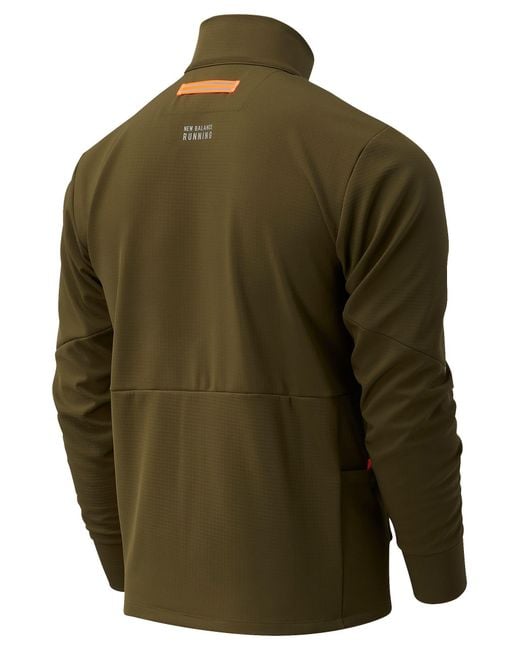 new balance men's impact run winter jacket