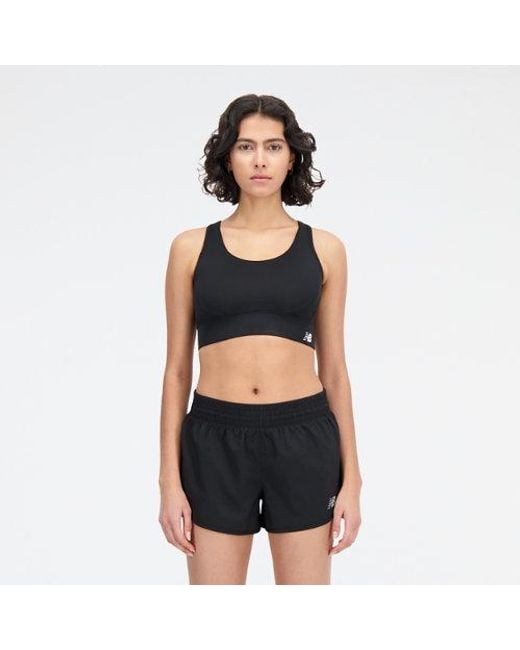 New Balance Black Tech Training Sports Bra
