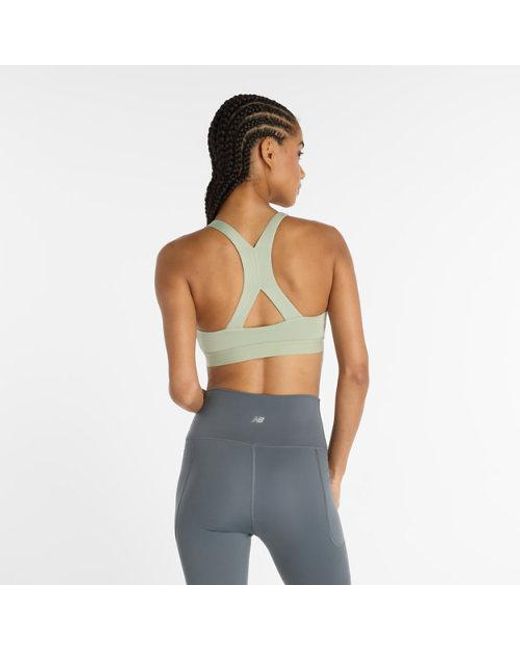 New Balance Multicolor Damen Nb Essential Train Bra