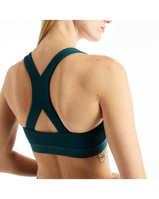 New Balance Gray Nb Essential Train Bra