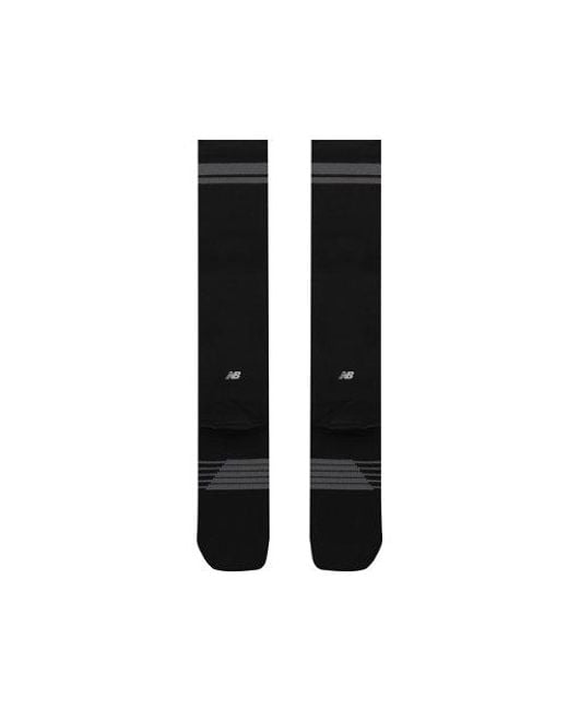 New Balance Black Pro Run Otc Socks 1 Pair