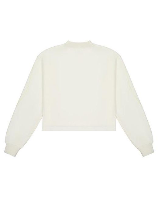 Femme Nbx Lunar Year Sweat Shirt En, Cotton Fleece, Taille New Balance en coloris White