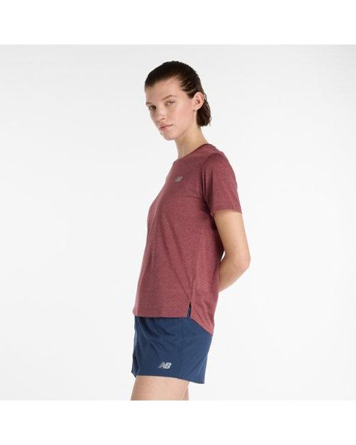 New Balance Purple Rc Essential T-Shirt