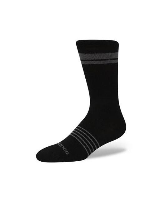 New Balance Black Pro Run Crew Socks 1 Pair