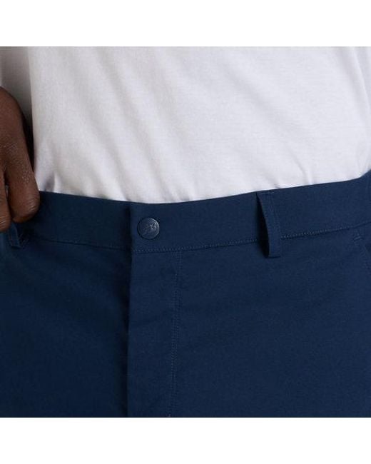 New Balance Blue Athletics Standard Short 7" for men