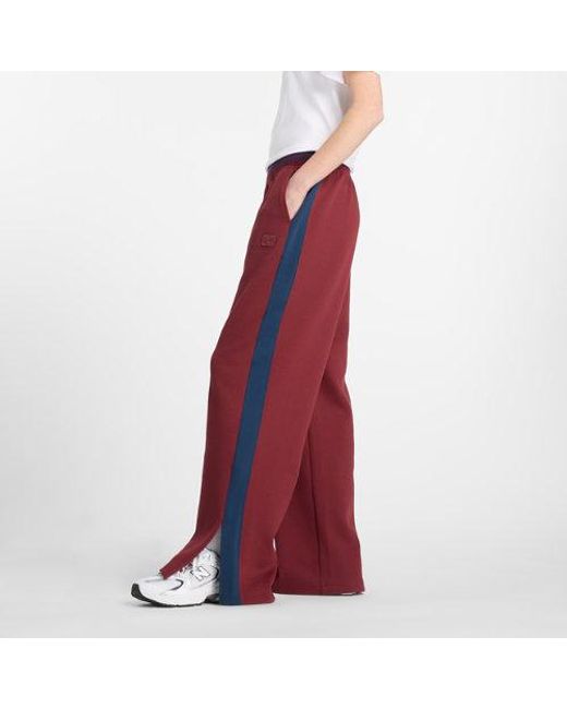 New Balance Red Post Season Pique Track Pant