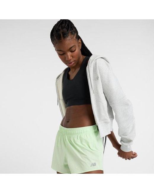 New Balance Green Rc Short 3"