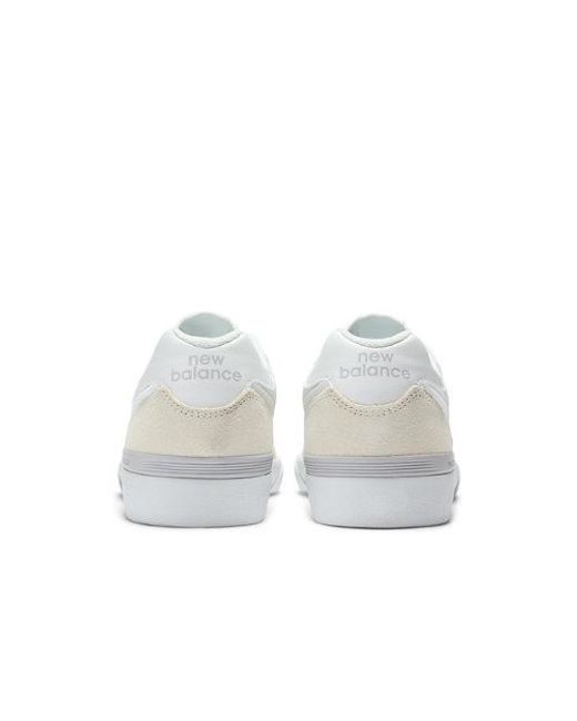 New Balance White Nb Numeric 574 Vulc Skateboarding Shoes