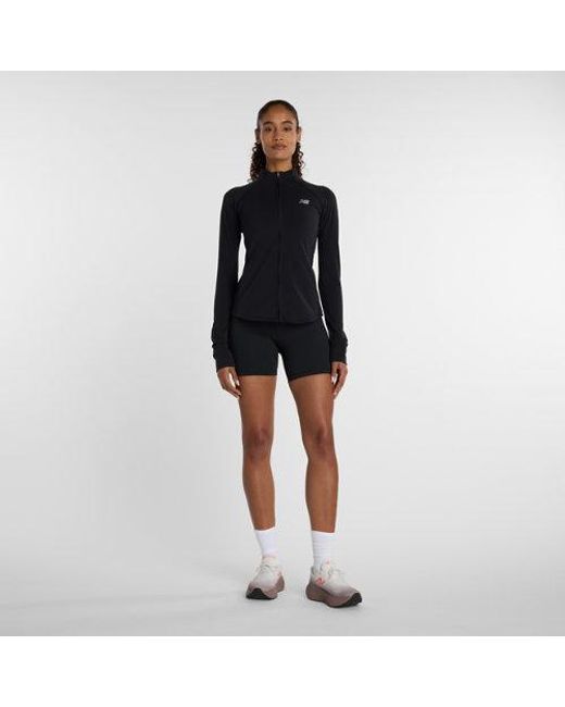 New Balance Black Nb Harmony Full Zip