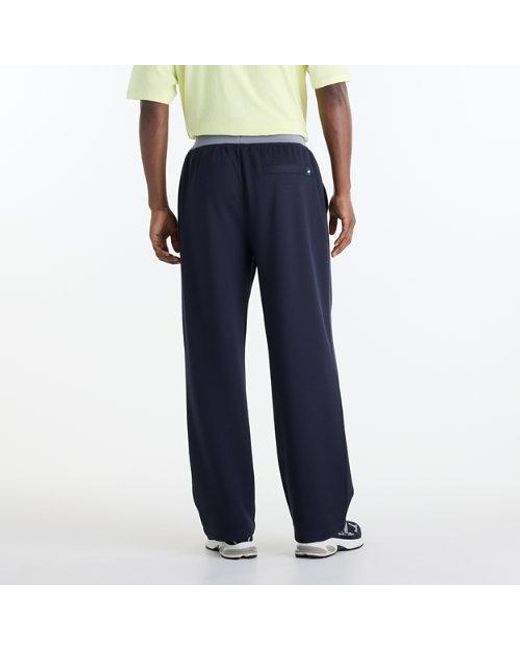 New Balance Blue Sport Legacy Pique Pant for men