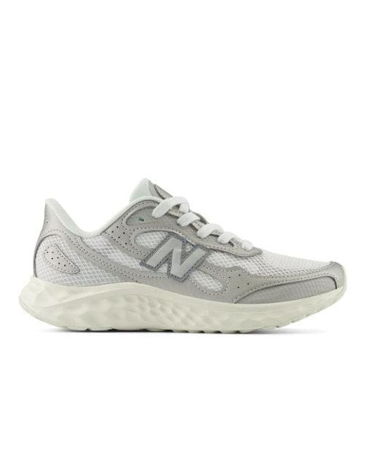 New Balance Gray Fresh Foam Arishi V4 Metallic Reflection Nb Warists4