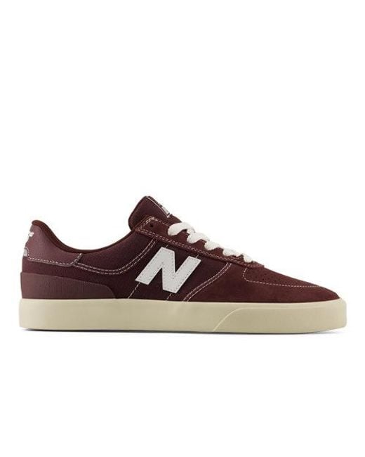 New Balance Brown Nb Numeric 272 Skateboarding Shoes for men
